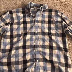 Blue Long Sleeve Button Up